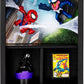 FANDROP Spider-Man VS. Venom, Displayable Diorama, Artifacts & Scene Marker - Elite Display to Enhance Any Spider-Man Collection