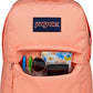 JanSport SuperBreak One Backpack - Durable, Lightweight Bookbag with 1 Main Compartment, Front Utility Pocket with Built-in Organizer - Premium Backpack, Peach Bum