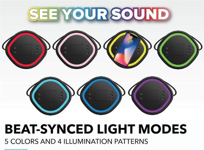 Altec Lansing Soundbucket XL - Waterdigte Bluetooth-luidspreker met aanpasbare LED-ligte, Qi-draadlose laai, 20 uur speeltyd en 30 meter reikafstand Besoek die Altec Lansing-winkel