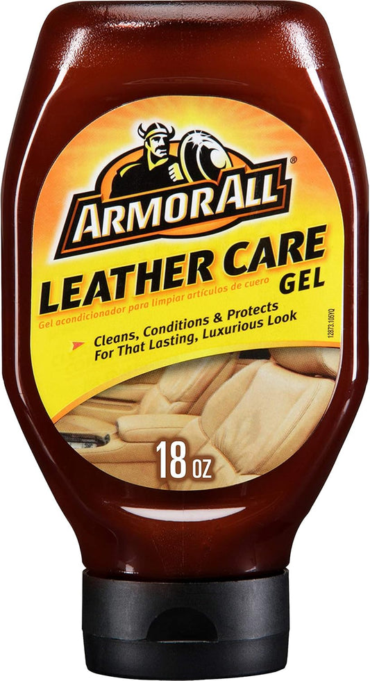 Armor All Car Leather Conditioner Gel, Binneshuise Skoonmaker vir Motors, Vragmotors en Motorfietse (18 Fl Oz)