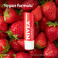 NIVEA Strawberry Lip Care, Tinted Lip Balm Pack with Shea Butter, Nourishing Oils and Vitamin C & E, 3-in-1 Moisture, Repair and Color, 0.17 Oz Stick, Pack of 4