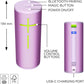 Ultimate Ears Boom 4 Portable Waterproof Bluetooth Speaker with 360-Degree Immersive Sound, Outdoor Floating Speaker, 15-Hour Battery, 147ft Range - Lilac
