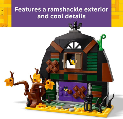 LEGO Halloween Barn Building Toy - Room Decor & Pretend Play Set
