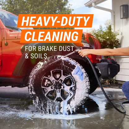Armor All Heavy Duty Wielen- en Bandskoonmaker, Motorwielskoonmakersproei (22 Oz) Veelkleurig