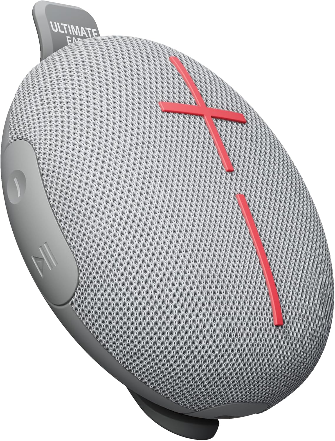 Ultimate Ears MINIROLL Ultra-Portable Waterproof Bluetooth Speaker, Big Bass, IP67 Dustproof, 131 ft (40 m) Range - Revive Grey