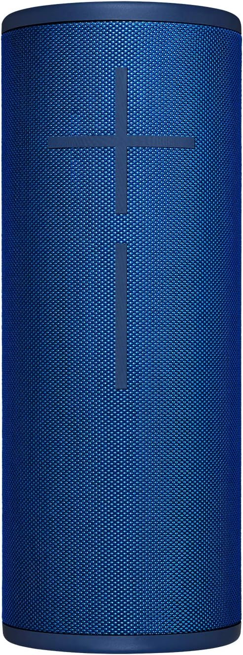 Ultimate Ears MEGABOOM 3 Draagbare Koordlose Bluetooth Luidspreker (Kragtige Klank + Dreunende Bas, Bluetooth, Magiese Knoppie, Waterdig, Battery 20 Uur) - Strandmeerblou