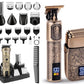 All in One Beard Trimmer for Men with Electric Foil Shavers Hair Trimmer, Barber Clippers Electric Razor, Professional Men Grooming Kit, Birthday Gifts for Him Men