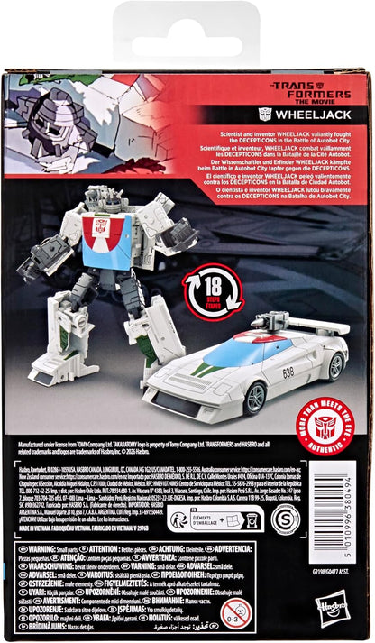 Transformers Studio Series The The Movie Wheeljack, Deluxe Class 5-Inch Converting Action Figure, Robot Toys for Ages (8+)