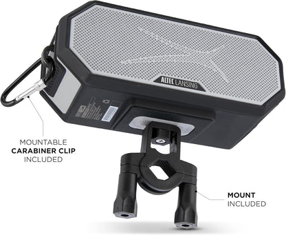 Altec Lansing - Draagbare Bluetooth-luidspreker HYDRABLAST 2.0, Waterdig IP67, 20W Uitsetkrag, Magnetiese Bluetooth-luidspreker (Raiders)