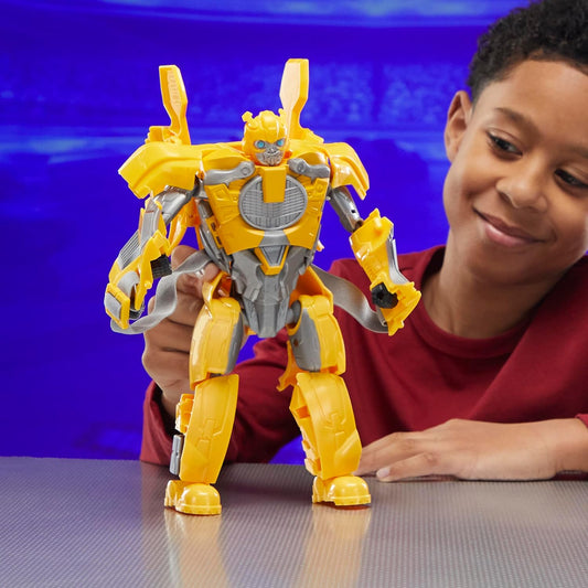 Transformers One 2 in 1 Bumblebee B-127 9.8 Inch Robot Action Figure, Converts to Mask, Interactive Toys (Ages 6 and Up)