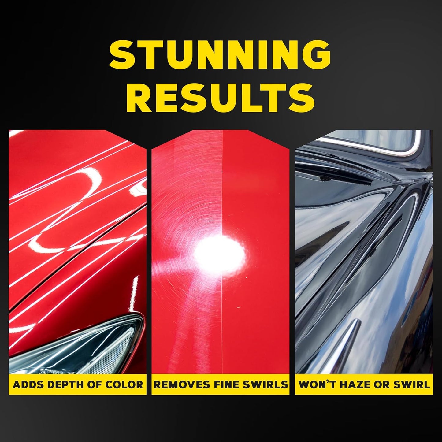 Meguiar's Mirror Glaze Ultra Finishing Polish vir Onberispelike Glans, Verwyder Defekte en Kolle vir 'n Hoë Glans (946 ml)