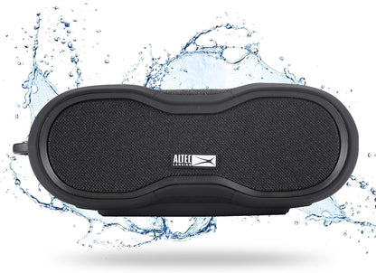 Altec Lansing BoomJacket XL Draadlose Bluetooth-luidspreker, Magnetiese Waterdigte Luidspreker, IPX7 Buite-luidspreker met 24H Speeltyd, Draagbare Luidspreker met Karabiner, Monteerbaar, Vinnige Laai