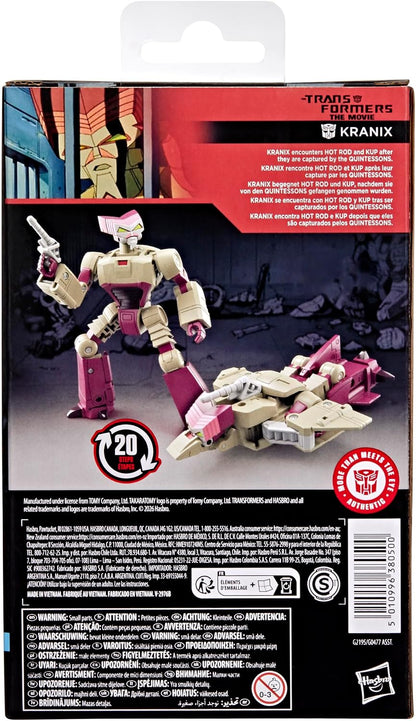 Transformers Studio Series The The Movie Kranix, Deluxe Class 5.5-Inch Converting Action Figure, Robot Toys for Ages 8+