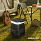 Monster Solar X Speaker - Bluetooth Wireless Solar Powered 360 Degree Sound with LED, Easy Connect, 8 Hours of Playtime and 30W Bass