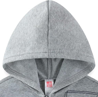 Transformers Optimus Prime Boys Zip Up Hoodie for Big Kids