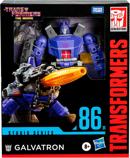 Transformers Toys Studio Series Leader Class The The Movie 86-31 Galvatron, 8.5-inch Converting Action Figure, Ages 8+