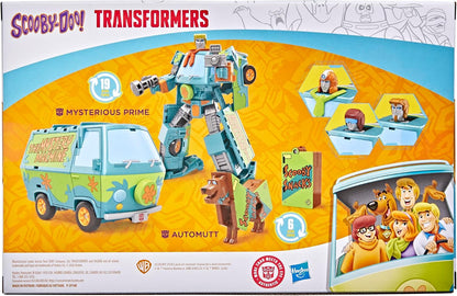 Transformers Scooby Doo Mysterious Prime & Automutt Converting Action Figure Set
