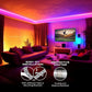 Monster Smart RGB+IC LED Strip Lights 100ft – Sound Reactive Strip Lights for Bedroom, App & Voice Control, RGB Light Strip for Room, Alexa Google Home, Razer Chroma Sync - 540 RGB+IC LED Lights
