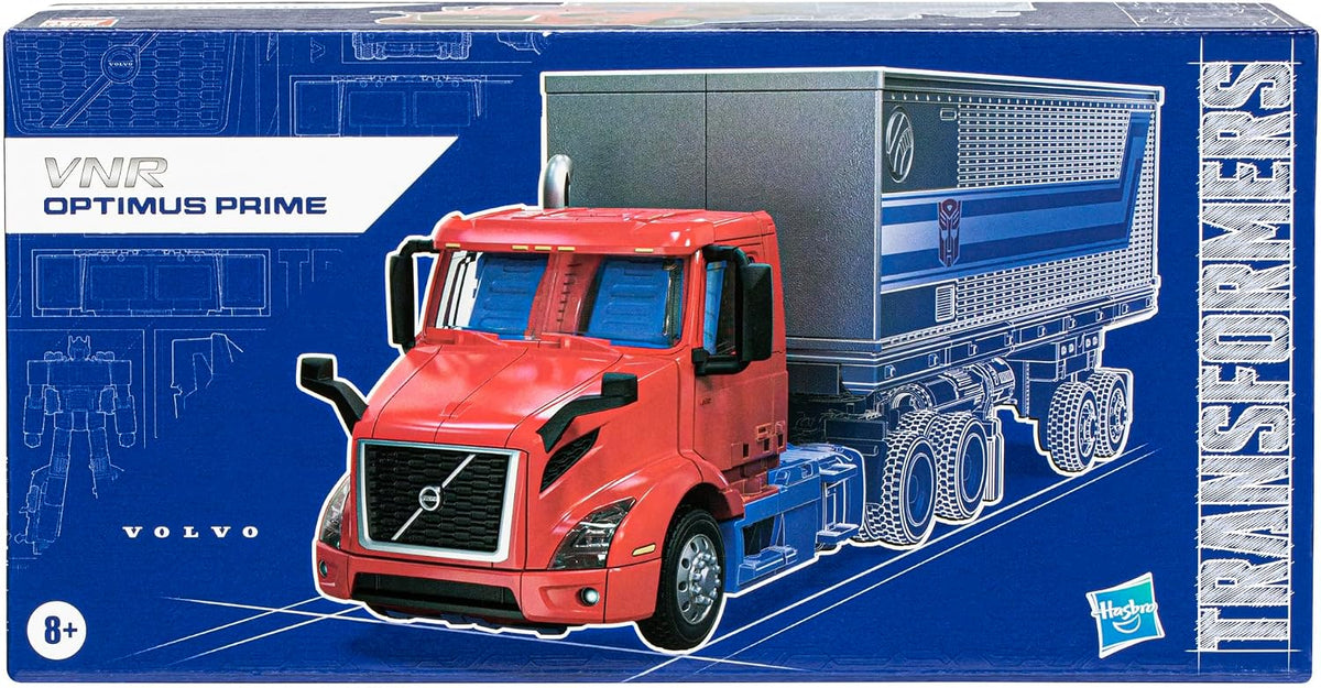 Hasbro Transformers Generations Leader Class Figurine Volvo VNR 300 Optimus Prime