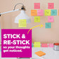 Post-it Super Sticky Notes Value Pack - 24 Pads, Convenient School Bus Carry and Storage Case, 2X The Sticking Power, 3x3", Bright Colors (Orange, Pink, Blue, Green, Yellow)