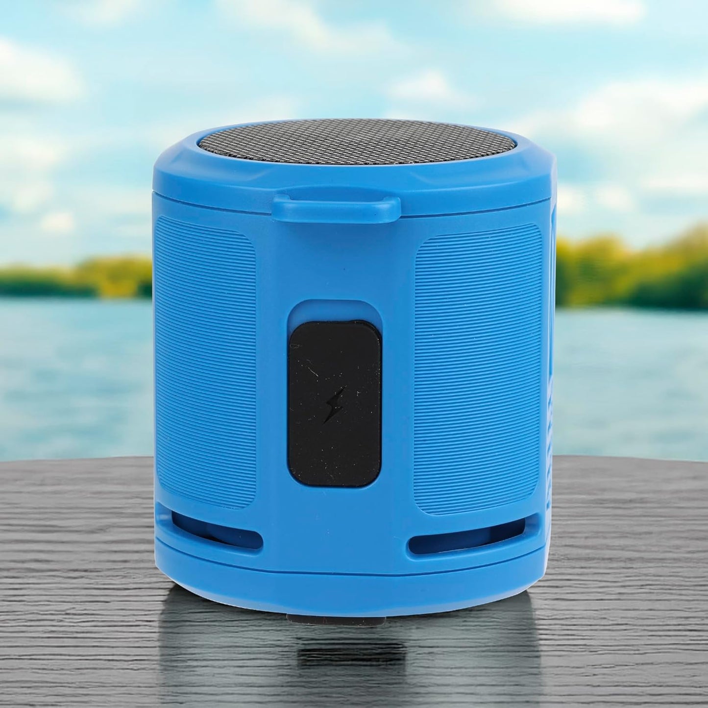 Altec Lansing HydraMicro - Waterdigte Bluetooth-luidspreker, Liggewig en Draagbare Luidspreker vir Reis en Buiteluggebruik, Royal Blue