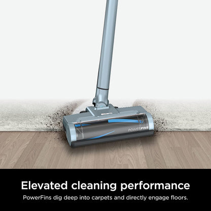 Shark WS642BL WANDVAC-stelsel troeteldier-ultra-liggewig kragtige koordlose stoksuier met laaidok, Blou