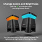 Monster Solar X Speaker - Bluetooth Wireless Solar Powered 360 Degree Sound with LED, Easy Connect, 8 Hours of Playtime and 30W Bass