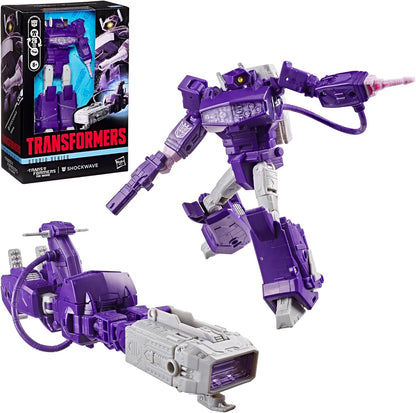 Transformers Studio Series The The Movie Shockwave Voyager Class 6.5-Inch Converting Action Figure, Robot Toys for Ages 8+
