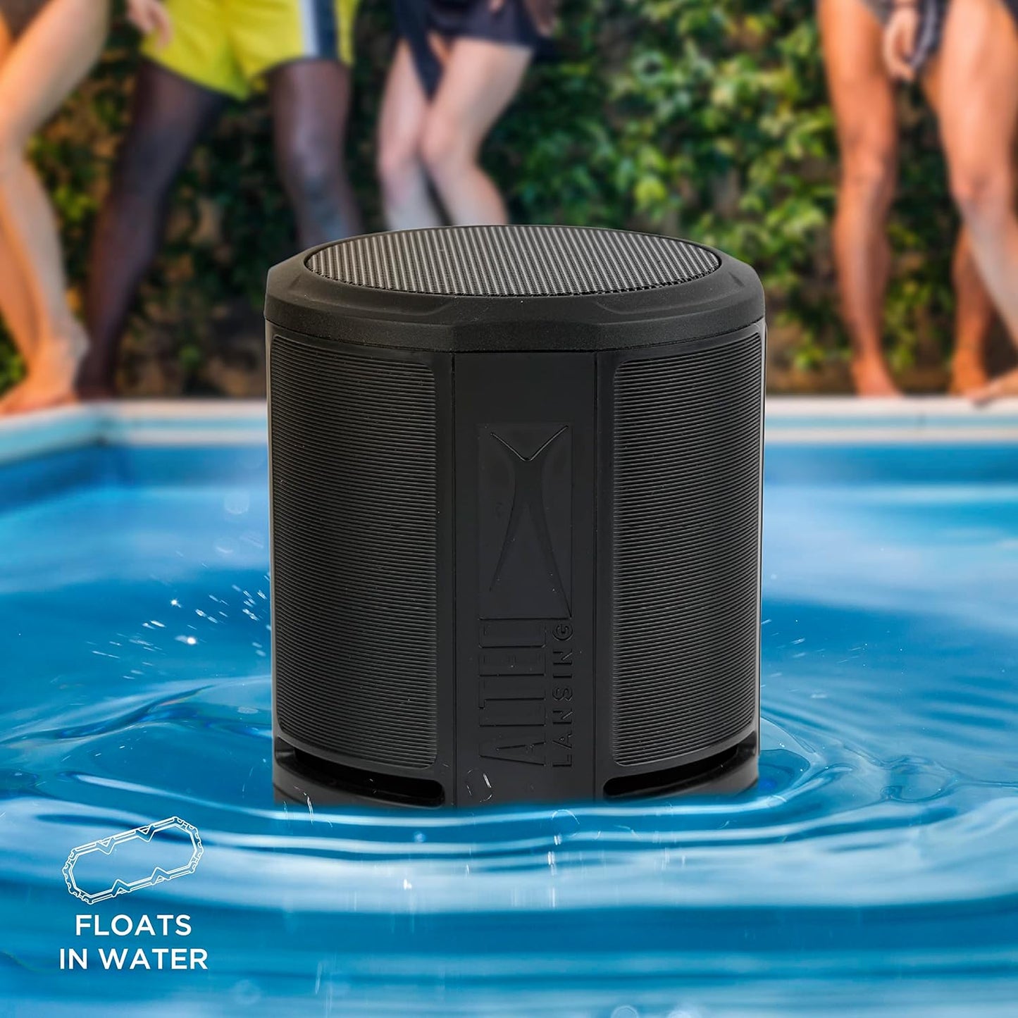 Altec Lansing HydraOrbit - Waterdigte Bluetooth-luidspreker, Liggewig en Draagbare Luidspreker vir Reis- en Buiteluggebruik, Swart