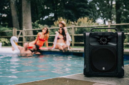 Altec Lansing Sonic Boom – Waterdigte Bluetooth-luidspreker met telefoonlaaier, IP67-buiteluidspreker, 3 USB-laaipoorte, 15 meter reikafstand & 20 uur batterylewe