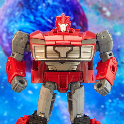 Transformers Toys Generations  5.5-inc hLegacy Deluxe Prime Universe Knock-Out Action Figure - (Ages 8 and Up)