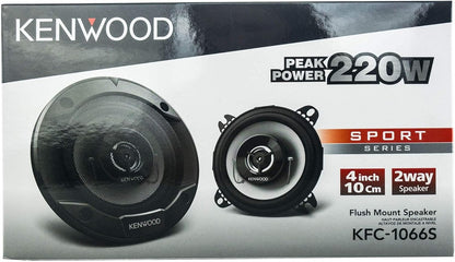 Kenwood KFC-1066S 4" 2-rigting Luidsprekers