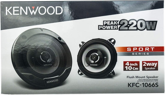 Kenwood KFC-1066S 4" 2-rigting Luidsprekers