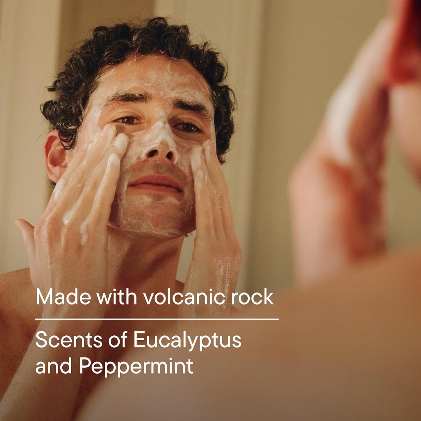 Exfoliating Gentle Facial Skin Care Products with Volcanic Rock Exfoliant, 7.1 Fl. Oz - Travel Bundle