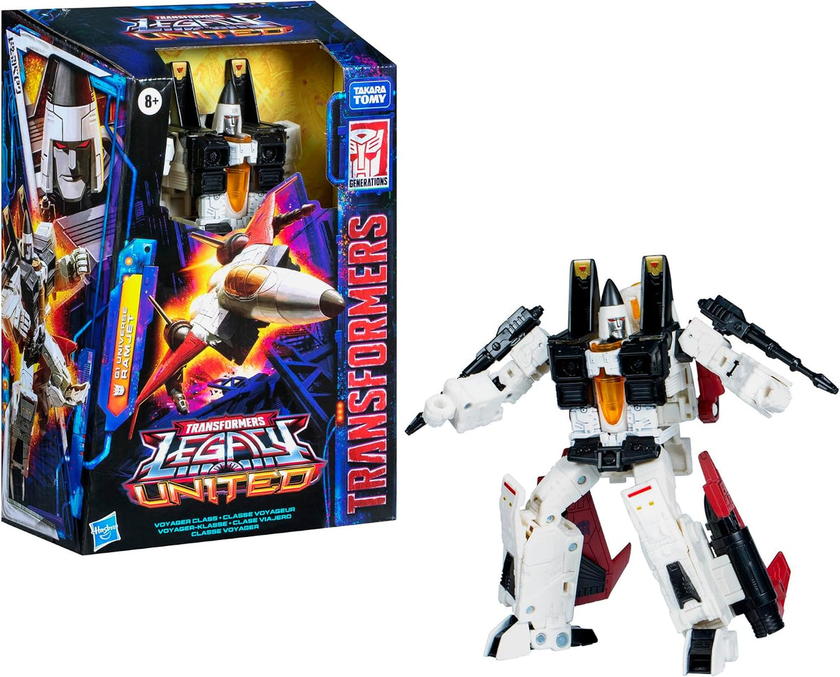 Transformers Legacy United Voyager Class G1 Universe Ramjet, 7-inch Converting Action Figure, for Boys and Girls - (Ages 8+)