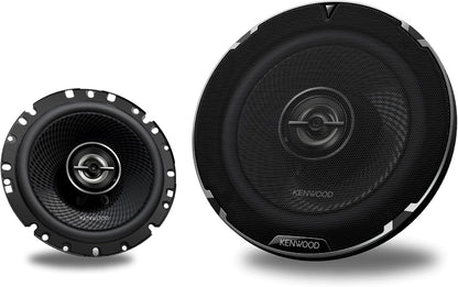 Kenwood KFC-1798RS 6-3/4" 2-rigting-motorluidsprekers – 330W-piekkrag, gebalanseerde koepelhoëttoonluidspreker, akoestiese klankharmoniseerder, maklike installasie