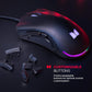 Monster Alpha 9.0 RGB Wired Gaming Mouse, Customizable Buttons, Programmable LED Lighting, True 16,000 Adjustable DPI, Ergonomic Optical PC Gaming