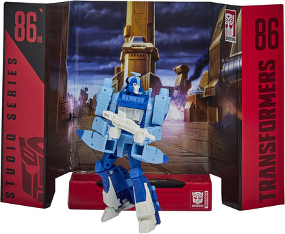 Transformers Toys Studio Series 86-03 Deluxe Class  4.5-inch - The The Movie 1986 Blurr Action Figure - (Ages 8 and Up)