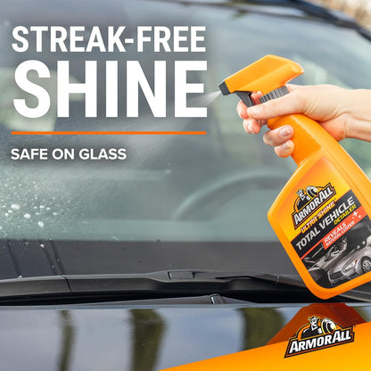 Armor All Ultra Shine Total Vehicle Detailer deur Armor All, Motor Detailer Spuit vir Binne en Buite (22 Fl Oz)