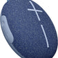Ultimate Ears MINIROLL Ultra-Portable Waterproof Bluetooth Speaker, Big Bass, IP67 Dustproof, 131 ft Range - Gentle Blue