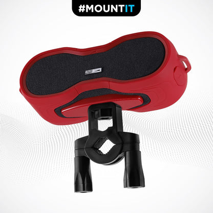 Altec Lansing BoomJacket XL Draadlose Bluetooth-luidspreker, Magnetiese Waterdigte Luidspreker, IPX7 Buitelugluidspreker met 24H Speeltyd, Draagbare Luidspreker met Karabiner, Monteerbaar, Vinniglaai