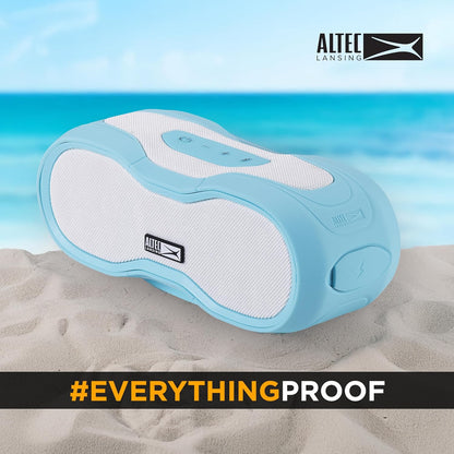 Altec Lansing BoomJacket XL Draadlose Bluetooth-luidspreker, Magnetiese Waterdigte Luidspreker, IPX7 Buite-luidspreker met 24H Speeltyd, Draagbare Luidspreker met Karabyner, Monteerbaar, Vinnige Laai