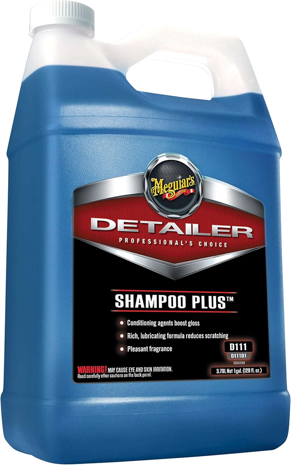 Meguiar's Shampoo Plus – Karwasseep Maak Sagkens Skoon Sonder Om Strepe of Skrape Te Veroorsaak – 1 Gallon
