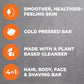 Dove Men Cleansing Bar Soap  - Blood Orange + Sea Salt - 4 in 1 w/ Plant-Based Cleanser and Natural Oils 5oz (Pack of 4)