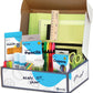 Back to School Supplies for Kids, Green School Supply Box Premium Quality Kids School Supplies Kit, Kindergarten School Supplies for Girls and Boys, 78 Piece Set