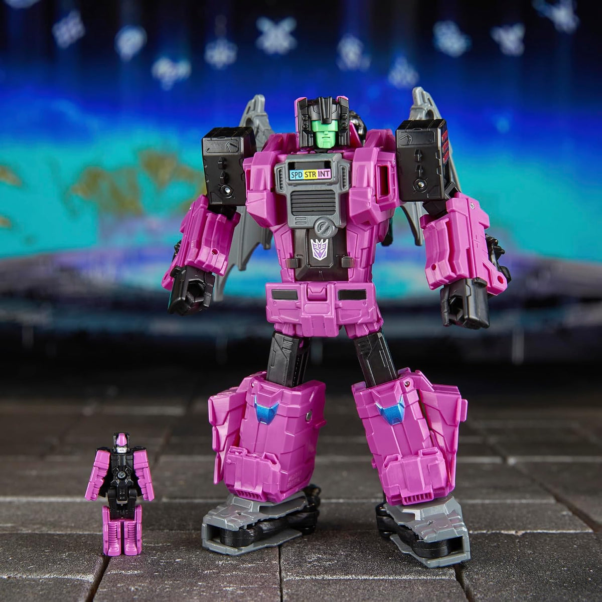 Transformers Age of the Primes Fangry, Deluxe Class 5.25-inch Converting Action Figure, Robot Toys (Ages 8+)
