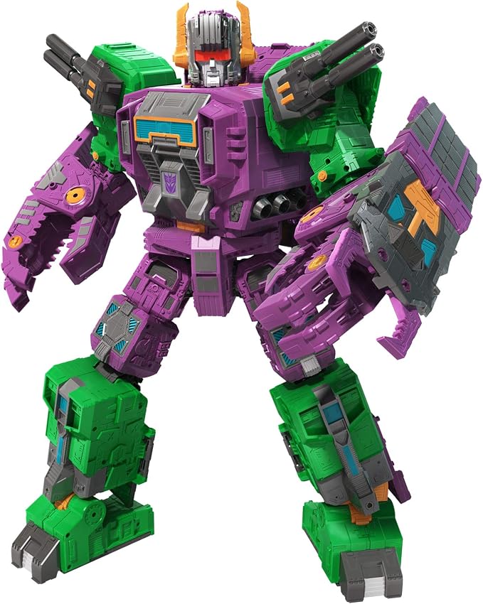 Transformers Toys Generations 21-inch War for Cybertron: Earthrise Titan WFC-E25 Scorponok Triple Changer Action Figure - (Kids Ages 8 and Up)