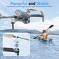 Drones w/ Camera 4K, Brushless Motor Drone for Beginners, FPV Foldable RC Quadcopter w/ 3 Batteries