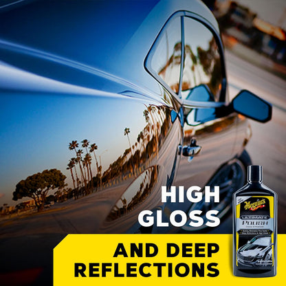 Meguiar's Ultimate Hoëglans Pools Motorblink – Verwyder Ligte Kolle Permanent w/ Hoëglans Skynsel (16 Oz)