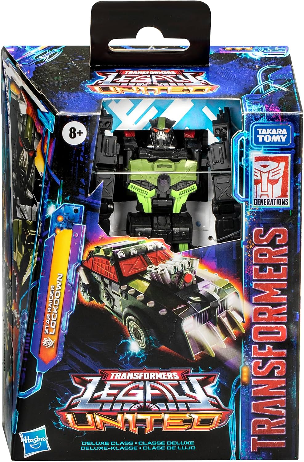 Transformers Generations Legacy United Deluxe Class Star Raider | Lockdown
